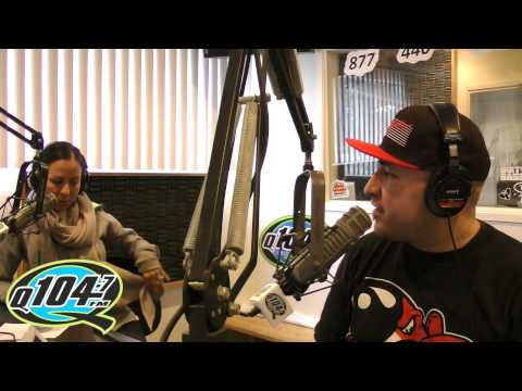 Comedian Anjelah Johnson Interview on Q104.7 The Rico and Mambo Morning Show