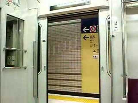 東京メトロ9000系　閉扉