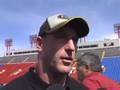 Esks LB A.J. Gass before Labour Day