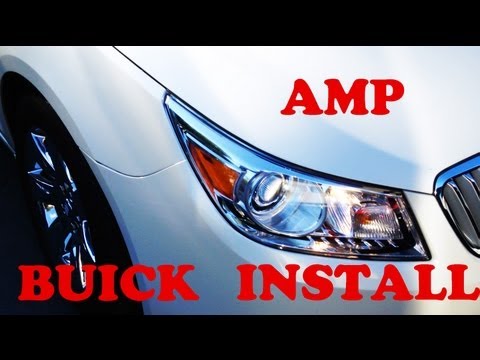 How to Install Amp & Subwoofer into Any Buick