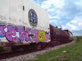 Ferromex 3748,SD45 3196 and 3130 in Presa Corona,Jal.