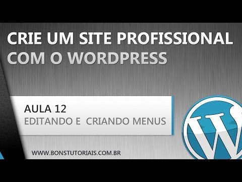 how to menu in wordpress