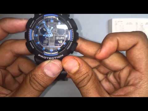 how to adjust a g shock watch