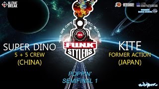 Dino vs Kite – Funk Stylers World Final SF1