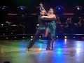 Pablo Rodr�guez y Laura Bustos bailan tango