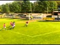 Maikel Steenbakker scoort penalty SC EMMA