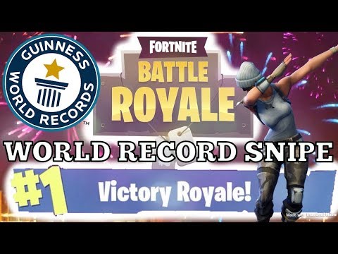 longest sniper kill in Fortnite battle royale