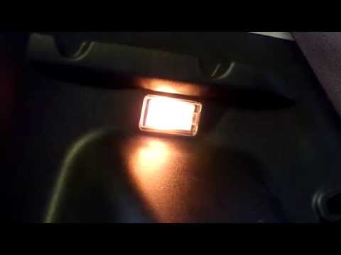 How to replace the cargo/trunk lamp with an LED bulb  2010 Kia Soul