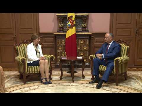 Президент Республики Молдова провел встречу с Чрезвычайным и Полномочным Послом Королевства Швеция в нашей стране