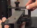 Pressing the rear trunnion rivets