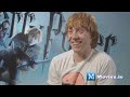 Rupert Grint talks about KISSING Emma Watson (Hermione)