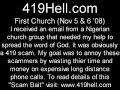 First Church Nov 5 and 6 08