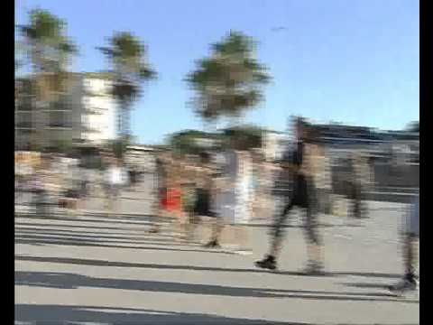 Aeròbic platja a l'Escala