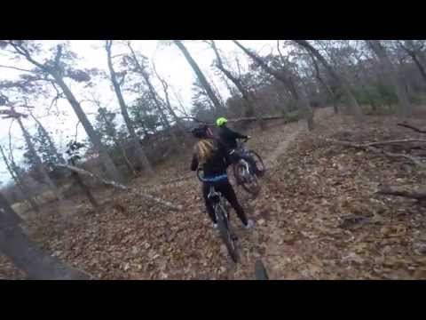 Mountain Biking in Central New Jersey at Allaire State Park - Strava Little Vancouver Segment