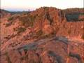 Aerial Napa Valley California Palisades Rock Wall Calistoga