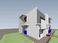 Rietveld Schröder House (CG Presentation) リートフェルト