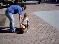 Gray on his bike