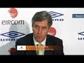 FAI Press Conference announcing Giovanni Trapattoni