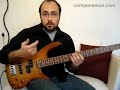 clases de bajo tecnicas slap hammer on