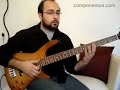Clases de Bajo tecnicas slap \"HAMMER ON\"