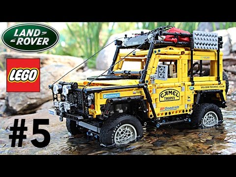 Land-rover defender lego technic 