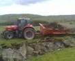 Making a rut!! with a massey!! part 1