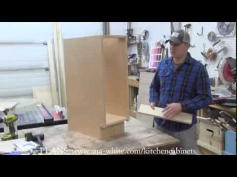 how to build a kitchen sink cabinet