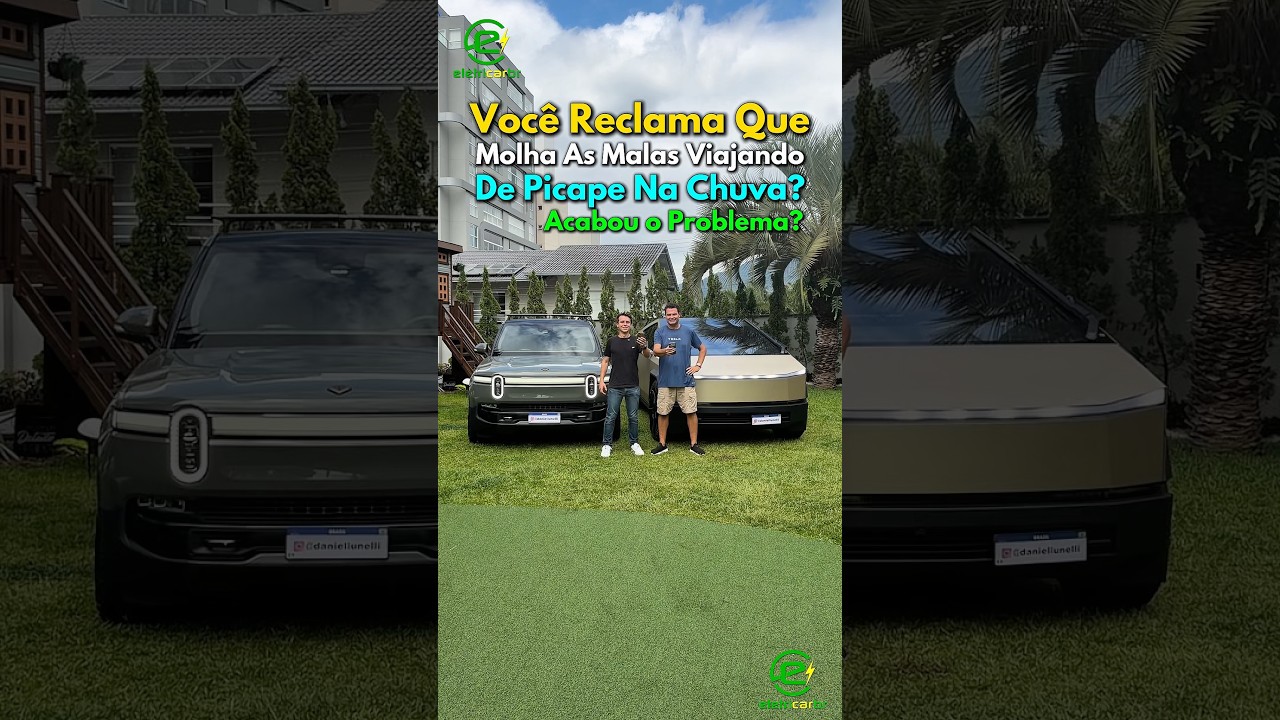 Você Reclama que a Picape Molhas as Malas na Chuva? Acabou o Problema…