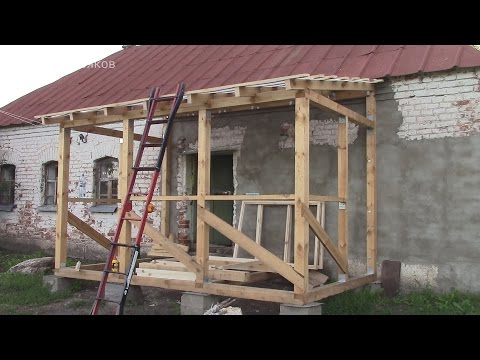 Из чего и как построить веранду на даче своими руками