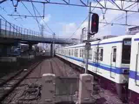 東武東上線普通電車朝霞駅出発