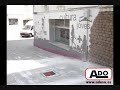 ADO automatic red colour bollard