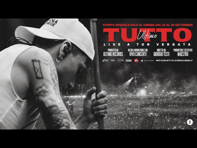 Anteprima Immagine Trailer Ultimo - Tutto. Live a Tor Vergata, trailer del film evento