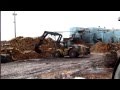 Cat 980G wood loader