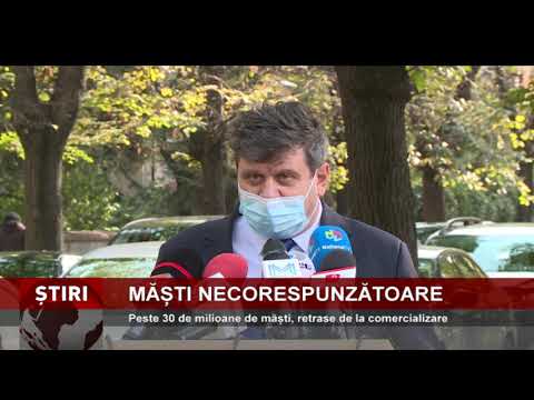 Zeci de milioane de măști necorespunzătoare, retrase de la comercializare