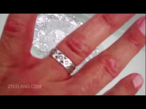 how to whiten silver ring