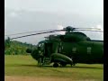 Helikopter mendarat di SMK Anjung Batu-Undi Part3