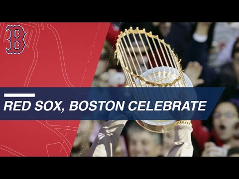 Video: Red Sox, fans celebrate last four World Series wins