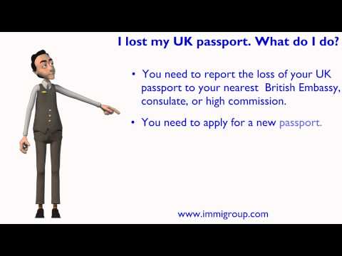 how to apply for lost passport