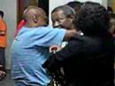 mestre wilson moreira chegando no anhanguera, na 1� roda de samba do projeto anhanguera d� samba.