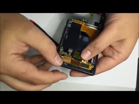 how to repair sony xperia u cracked screen
