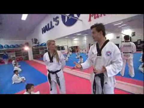 Tiffiny Hall, talks Taekwondo on TV