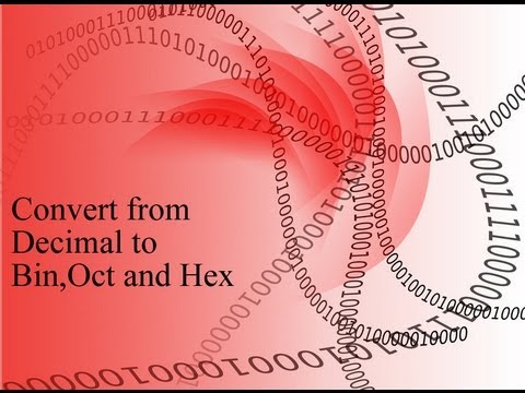 how to turn binary into decimal