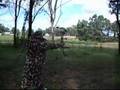 hoyt compound bow target practice 2nd go