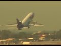 FedEx Plane takes off from Los Angeles International Airport