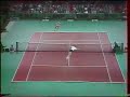 ベッカー Leconte Paris Open 1986