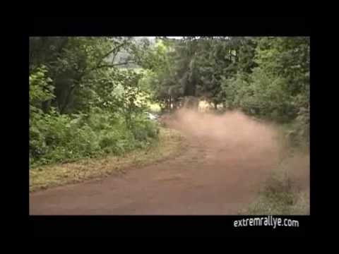 video auto Peter Solberg essais 307 WRC