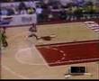 Jordan`s famous leaner in a game
