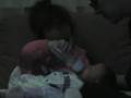 Breeana Roseman feeding Sammy
