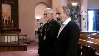 Prime Minister Nikol Pashinyan Visited St. Vartan Armenian Cathedral in NY
