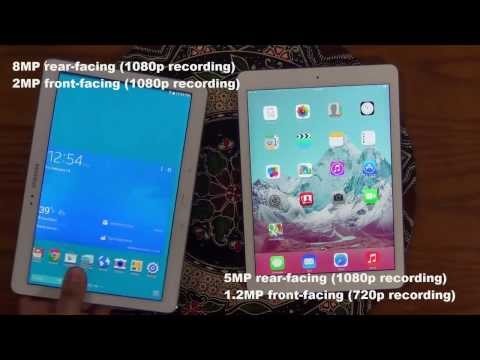 iPad Air vs Samsung Galaxy Tab Pro 10.1